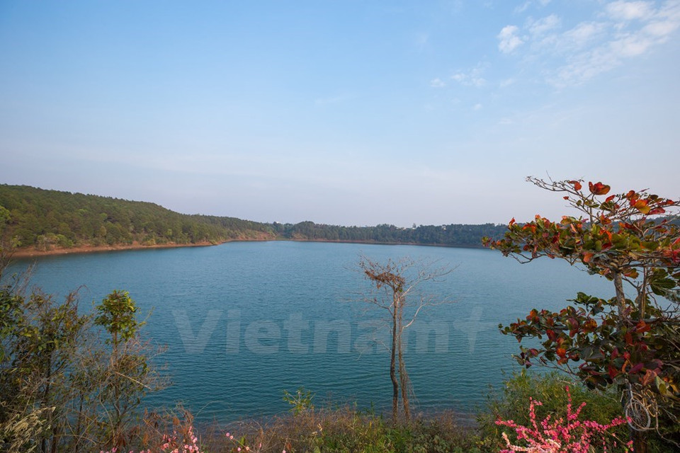 Lago de Bien Ho se encuentra a una altitud de más de 8.000 metros. Está a casi 10 km de la ciudad de Pleiku (Fuente: VNA)