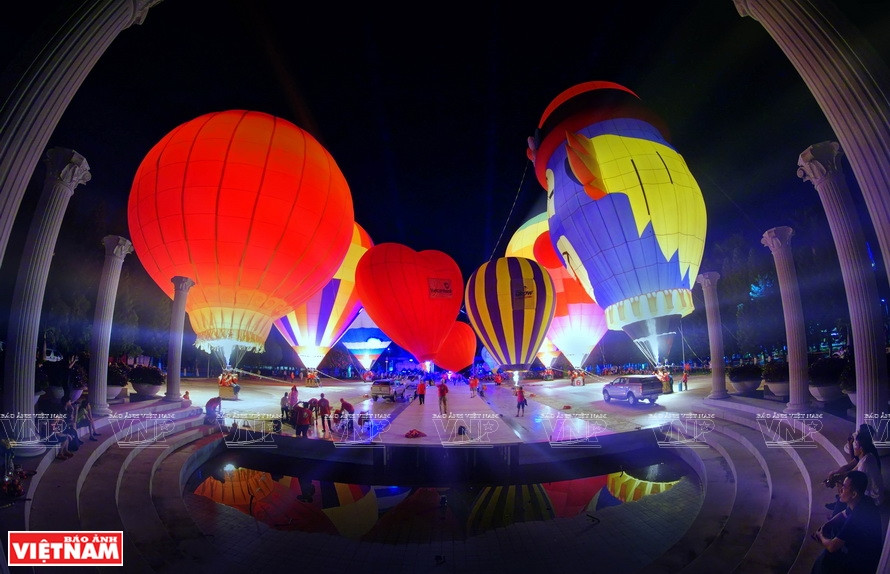 Le Hoi Kinh Khi Cau (Festival de globos aerostáticos) (Foto: VNA)