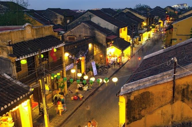 El casco antiguo de Hoi An, en la provincia central de Quang Nam, conquistó el premio "Destino de ciudad cultural líder en Asia". (Foto:VNA)