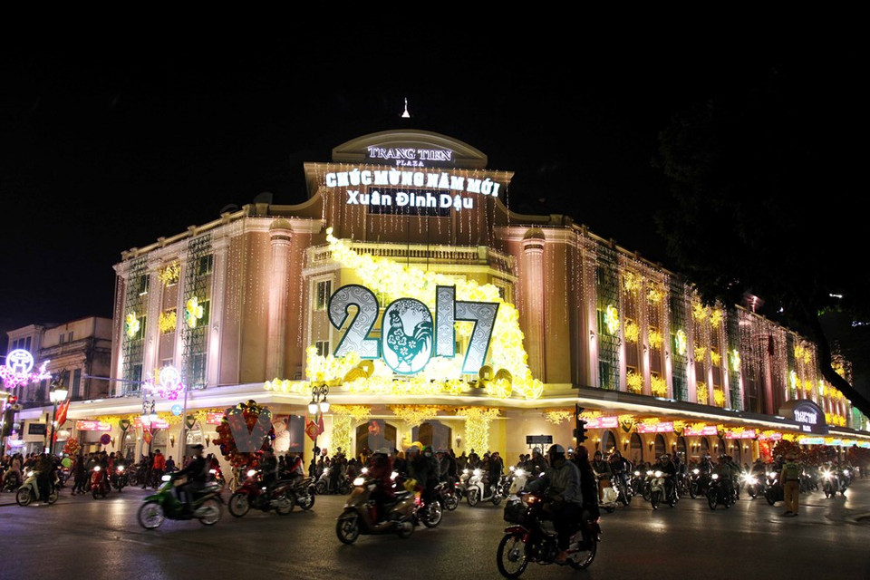 El Centro Comercial de Trang Tien (Fuente: VNA)