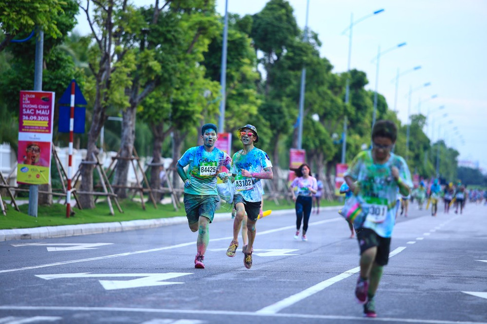 Lo más importante no es ganar, sino divertirse e interactuarse con los otros. (Fuente: VNA)