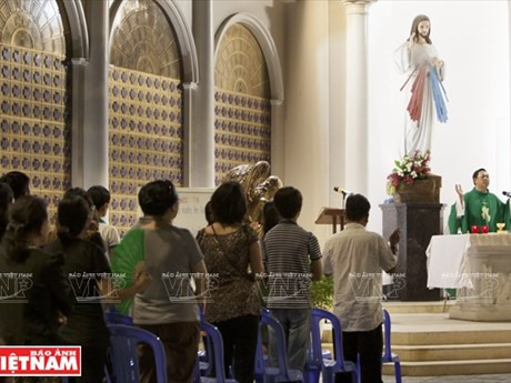 La iglesia Tan Dinh (Fuente: VNA)