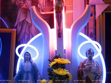 La iglesia Tan Dinh (Fuente: VNA)