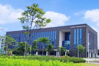 Centro de capacitación de LG Display Vietnam Hai Phong (Foto: thanhphohaiphong.gov.vn)