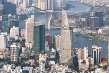 Panorama de Ciudad Ho Chi Minh (Foto: VNA)