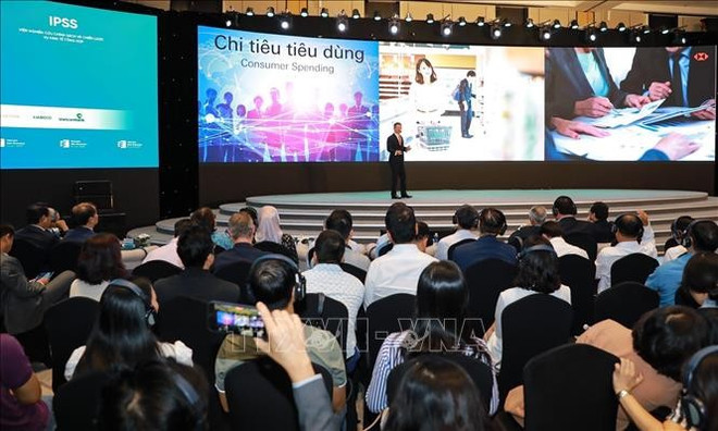 El Foro de Nueva Economía de Vietnam (VNEF) 2025 se efectúa en Hanoi. (Foto: VNA) dien-dan.jpg