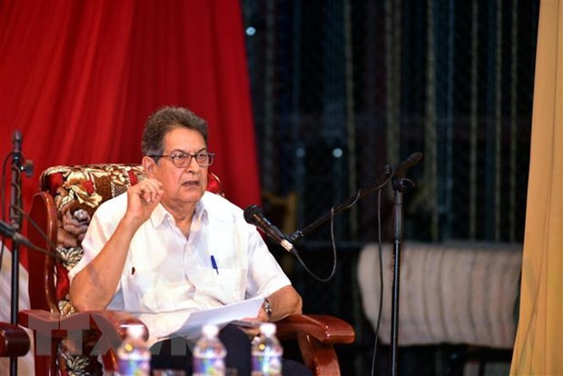 El ex-embajador de Cuba en Vietnam, Fredesmán Turró González. (Fuente:VNA) cu-ba.jpg