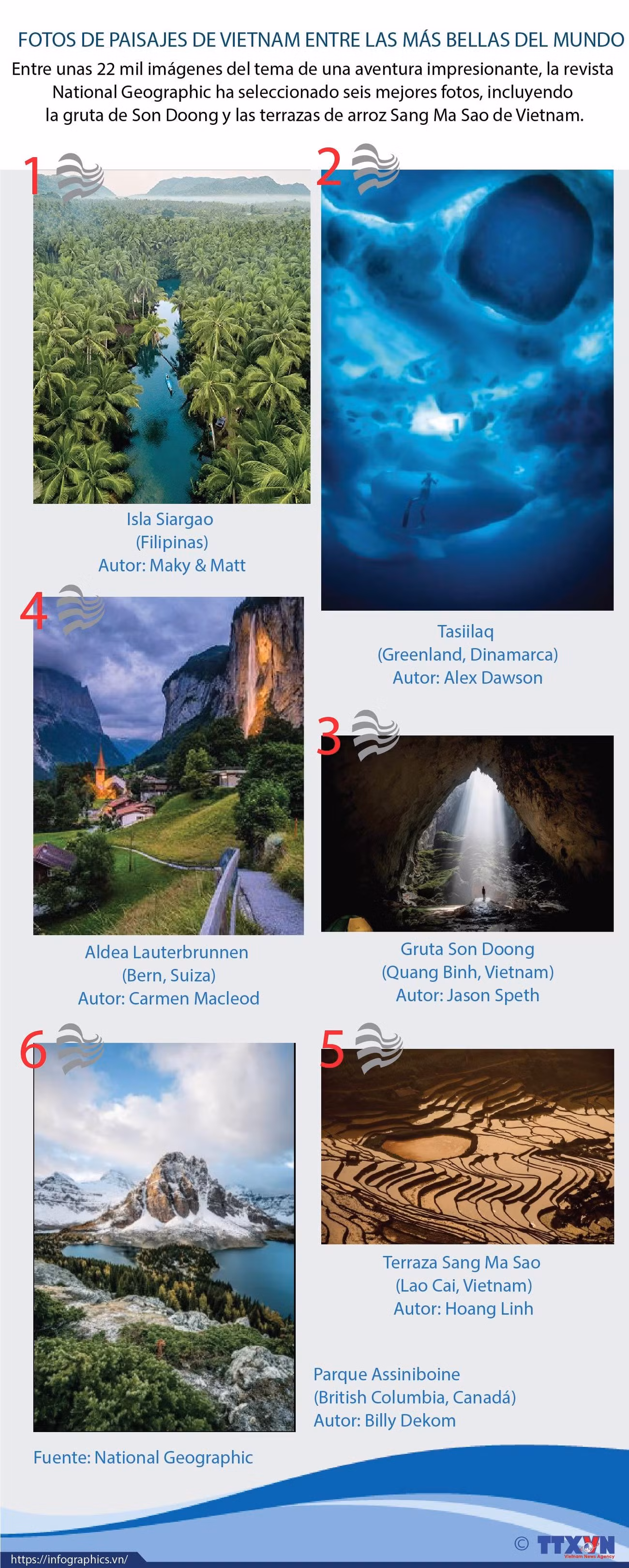 [Info] FOTOS DE PAISAJES DE VIETNAM ENTRE LAS MÁS BELLAS DEL MUNDO ảnh 1