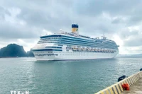 El crucero Costa Serena (Fuente: VNA)