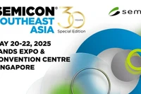 El evento SEMICON Southeast Asia 2025 se celebra en Singapur (Fuente: VNA)