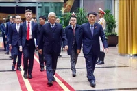 El presidente del Consejo Europeo, António Costa llega a Hanoi para una visita oficial a Vietnam (Fuente: VNA)