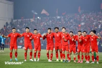 La selección nacional de Vietnam ha escalado tres posiciones hasta el puesto 107 del mundo y el 19 de Asia en la última clasificación de la FIFA (Fuente: VNA)