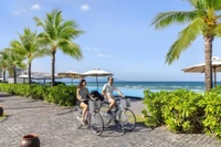 Turistas extranjeros en Vietnam (Fuente: VNA)