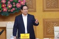 El premier Pham Minh Chinh habla en el evento (Fuente: VNA)