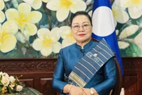 La embajadora de Laos en Vietnam, Khamphao Ernthavanh (Fuente: VNA)