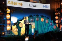 El embajador de Vietnam en Alemania, Nguyen Dac Thanh, habla en la cita (Fuente: VNA)