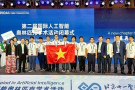 Vietnam entre los cuatro primeros en la Olimpiada Internacional de IA 2025. (Fuente: VNA)
