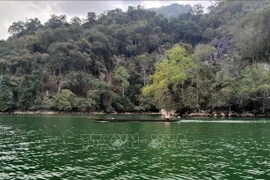 En el lago de Ba Be. (Fuente: VNA)