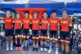 Ciclistas vietnamitas. (Fuente: VCF)