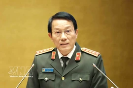 El general Luong Tam Quang, miembro del Buró Político y ministro de Seguridad Pública. (Fuente: VNA)