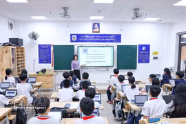 “Aula digital de Google”, donde se despierta la pasión y se desarrollan las competencias digitales fundamentales en los estudiantes. (Fuente: VNA)