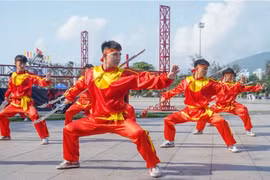 La provincia de Gia Lai está ultimando el expediente para proponer a la UNESCO la inscripción de las artes marciales tradicionales de Binh Dinh en la Lista Representativa del Patrimonio Cultural Inmaterial de la Humanidad. (Fuente: VietnamPlus)