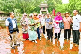 Turistas musulmanes visitan Hanoi. (Fuente: nhandan.vn)