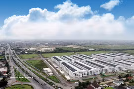 El parque industrial An Phat Complex, Hai Duong. (Fuente: VNA)