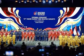 En la ceremonia inaugural de la 47ª Cumbre de la ASEAN y otras cumbres relacionadas, el 26 de octubre. (Fuente: VNA)