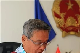 Dinh Ngoc Riem, destacado empresario vietnamita residente en Nueva Caledonia. (Fuente: VNA)