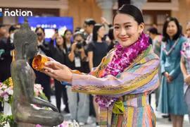 La primera ministra de Tailandia, Paetongtarn Shinawatra. (Fuente: Nation Thailand)