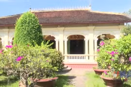 Una casa en el pueblo antiguo Dong Hoa Hiep. (Fuente: VNA)