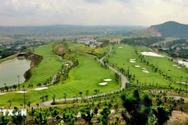 En un campo de golf en la provincia de Bac Ninh. (Fuente: VNA)