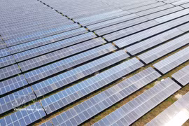 La provincia de Ha Tinh está utilizando eficazmente la energía limpia procedente de la energía solar. (Fuente: VNA)