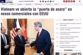 Prensa Latina valora avance en relaciones comerciales Vietnam-EE.UU. (Fuente: VNA)