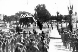 La plaza de Ba Dinh, Hanoi, en el Día de la Independencia (2 de septiembre), (Fuente: VNA)