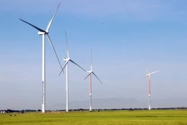 El proyecto de energía eólica Hanbaram está ubicado en la provincia de Ninh Thuan. (Fuente: VNA)