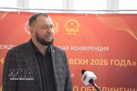 El doctor en Ciencias Históricas Anton Bredikhin, investigador principal del Instituto de China y Asia Contemporánea de la Academia de Ciencias de Rusia. (Fuente: VNA)