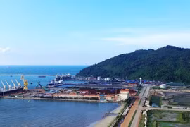 El puerto de Chan May, en la ciudad central de Hue. (Fuente: thoibaotaichinhvietnam.vn)