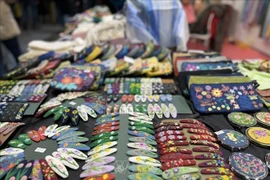 El pabellón nacional de Vietnam. (Fuente: VNA)