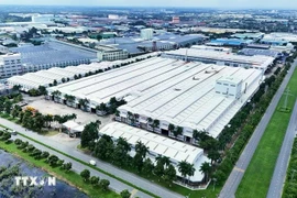 En un parque industrial en Ciudad Ho Chi Minh. (Fuente: VNA)