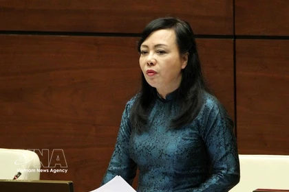 La exministra de Salud Nguyen Thi Kim Tien (Foto: VNA)