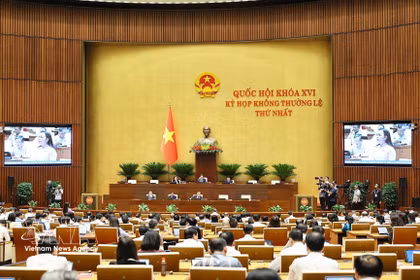Asamblea Nacional de Vietnam pide transparentar criterios para proyectos vinculados a APEC 2027 (Foto: VNA)