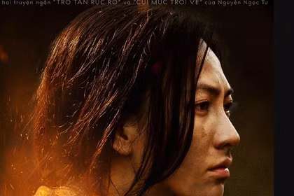 Póster de la película vietnamita Glorious Ashes (Cenizas gloriosas).
