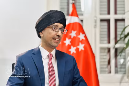 El embajador de Singapur en Vietnam, Rajpal Singh. (Foto: VNA)