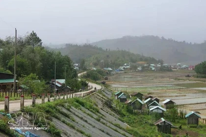 La comuna de Mang But, en la provincia centrovietnamita de Quang Ngai. (Foto: VNA)