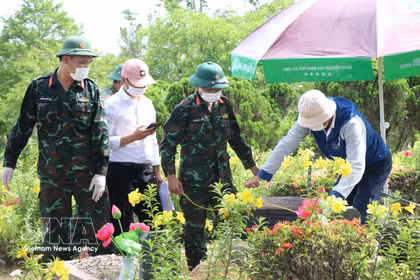 Ciudad vietnamita lanza campaña para identificar a más de mil mártires (Foto: VNA)