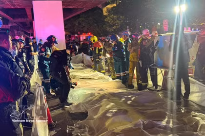 Incendio en pub de Bangkok deja 27 muertos (Fuente: Anadolu Agency/ VNA)