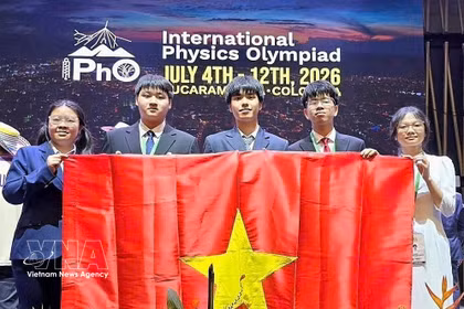 Vietnam logra su mejor resultado histórico en Olimpiada Internacional de Física (Foto: VNA)