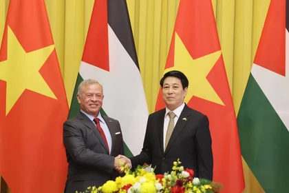 Vietnam y Jordania acuerdan llevar las relaciones bilaterales a una nueva fase de desarrollo